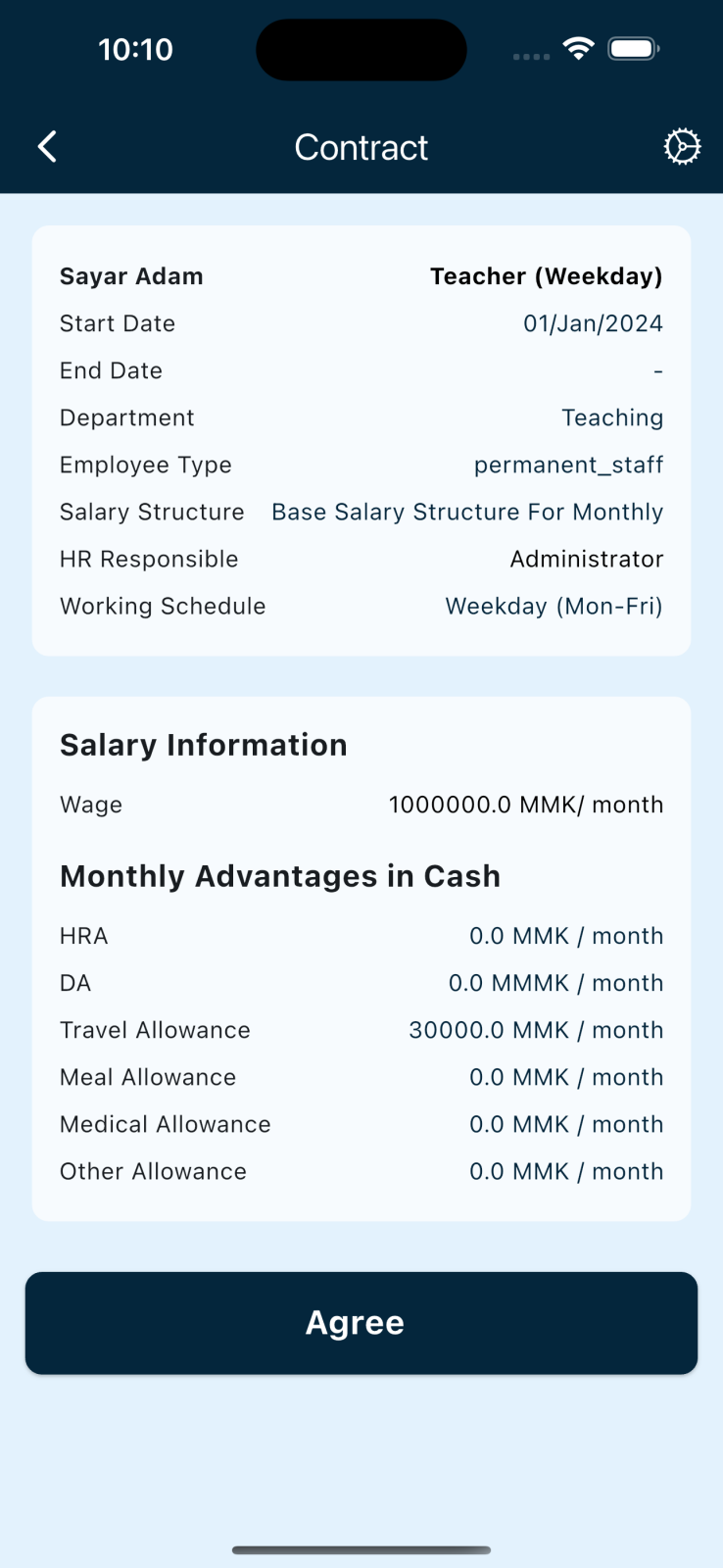 Contract